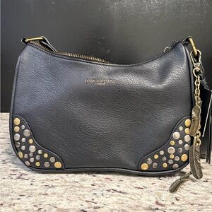 Darcy Marks Black Studded Shoulder Bag